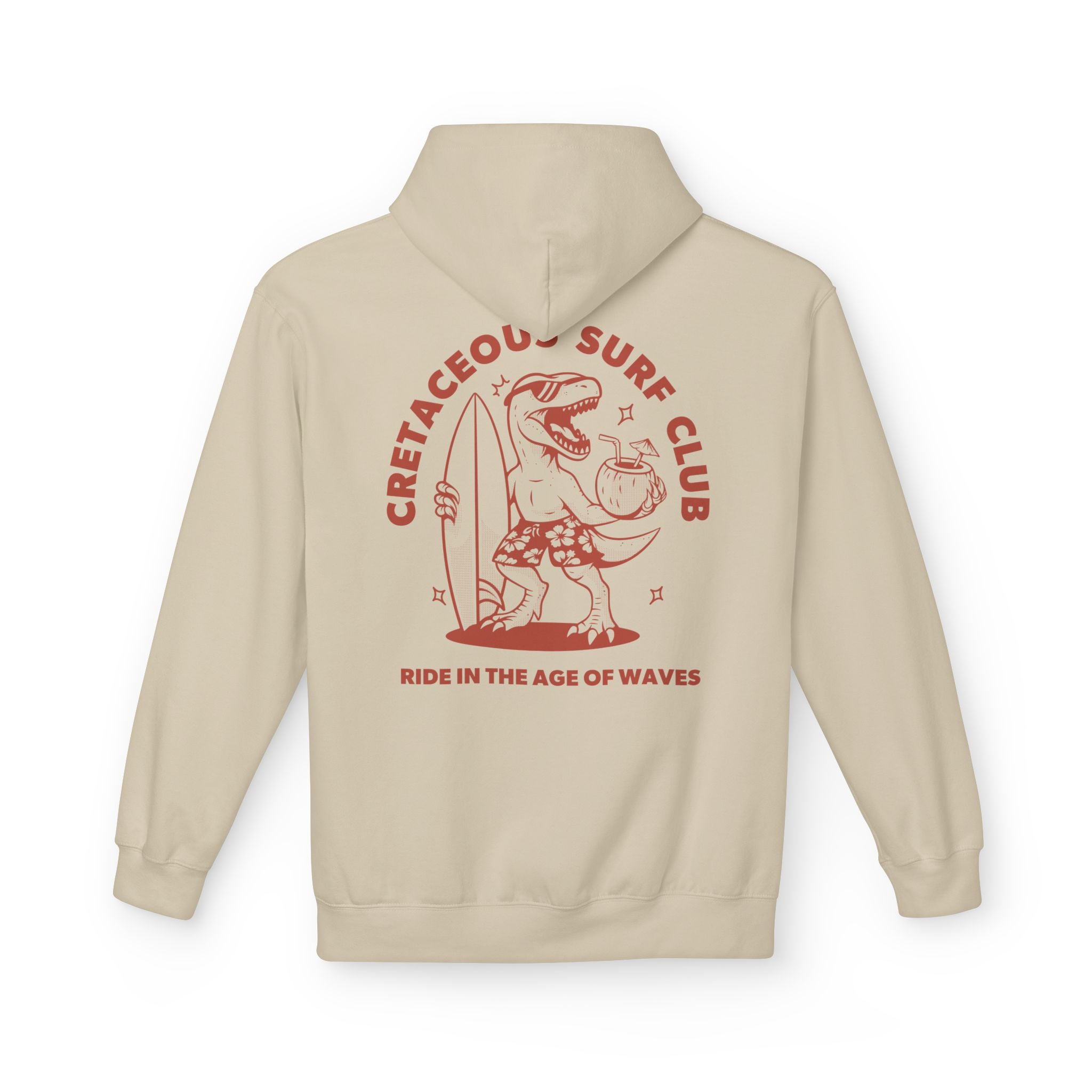 Dino Surf Club Graphic Hoodie