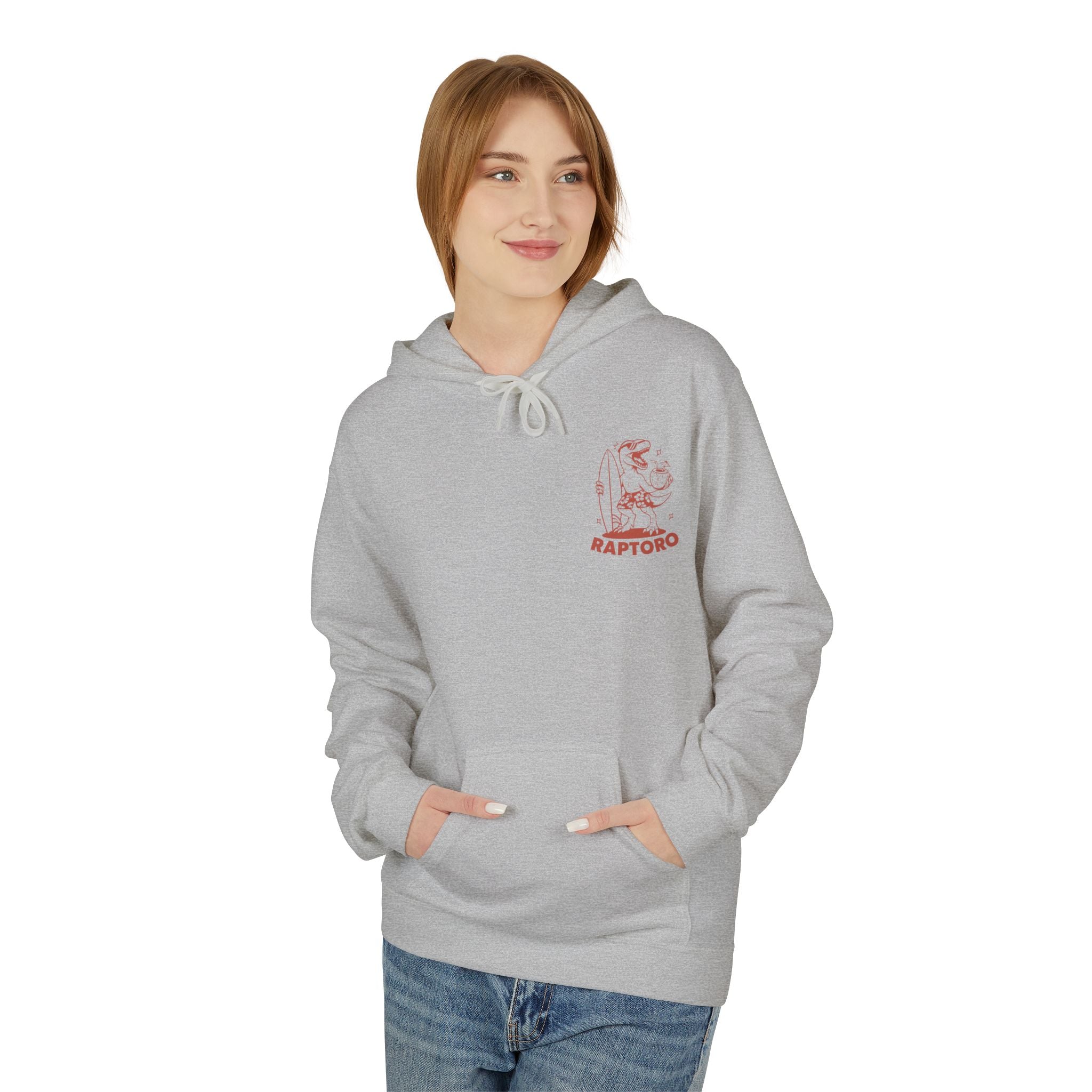 Dino Surf Club Graphic Hoodie